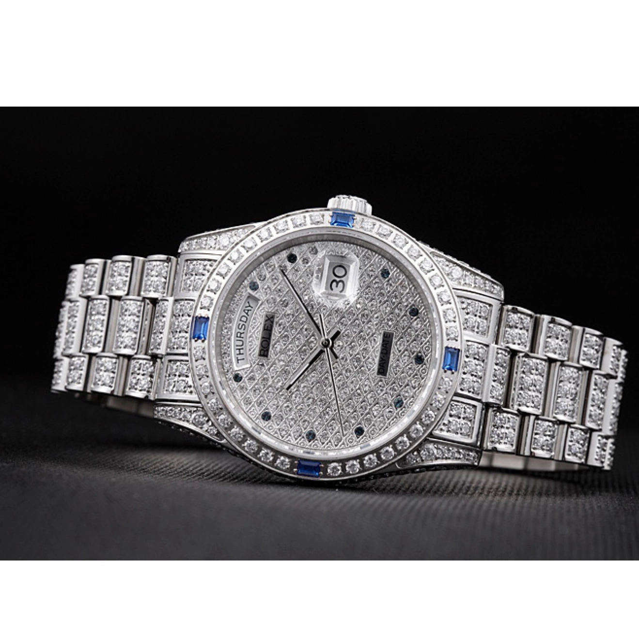 Best AAA Replica Sites Diamonds-srl183 621613 Swiss Rolex Day-Date 0517
